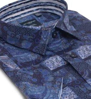 Leo Chevalier - Short Sleeve Shirt - Casual Fit - 100% Cotton Non-iron - 528361 Clearance
