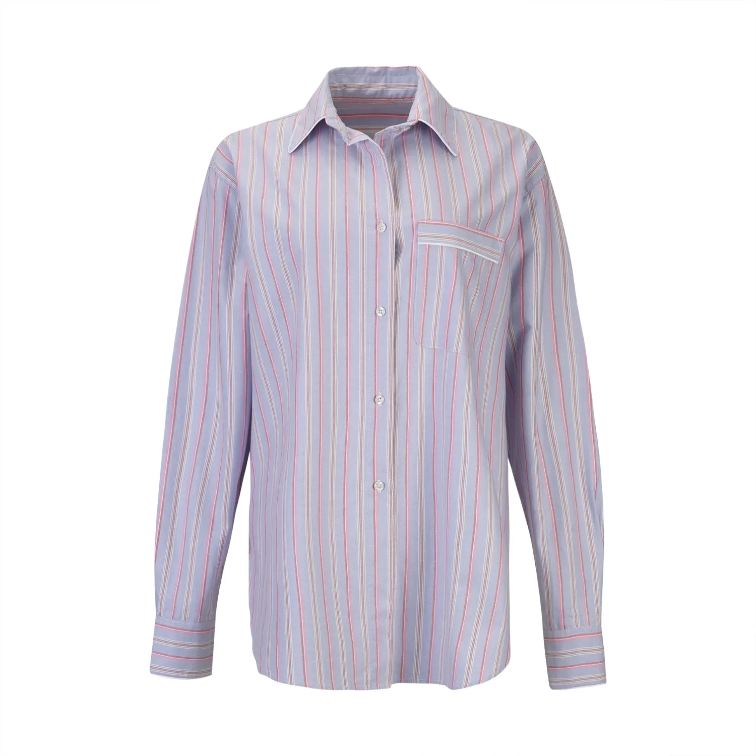 Lilac Button-Up Shirt