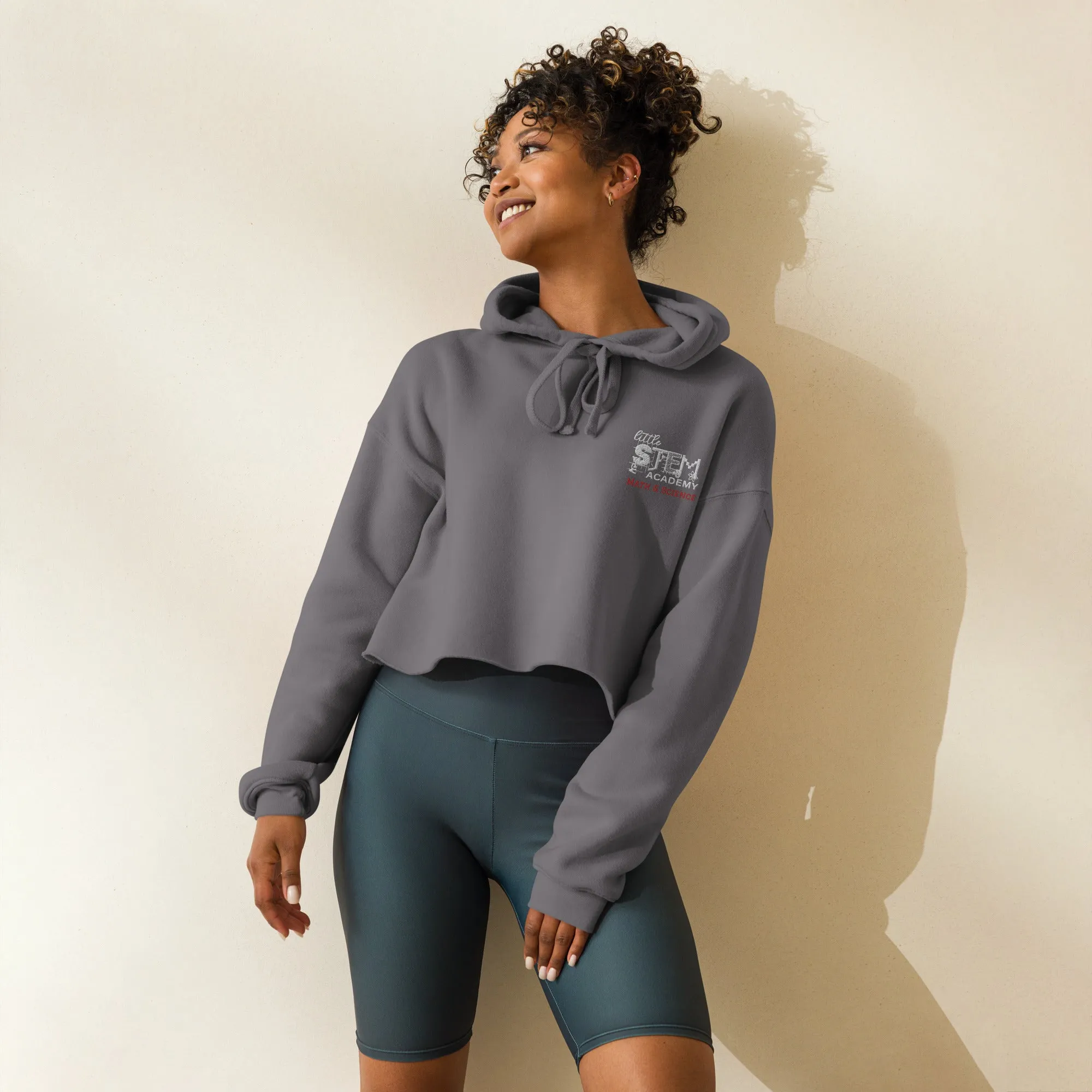 LITTLE STEM ACADEMY Crop Hoodie