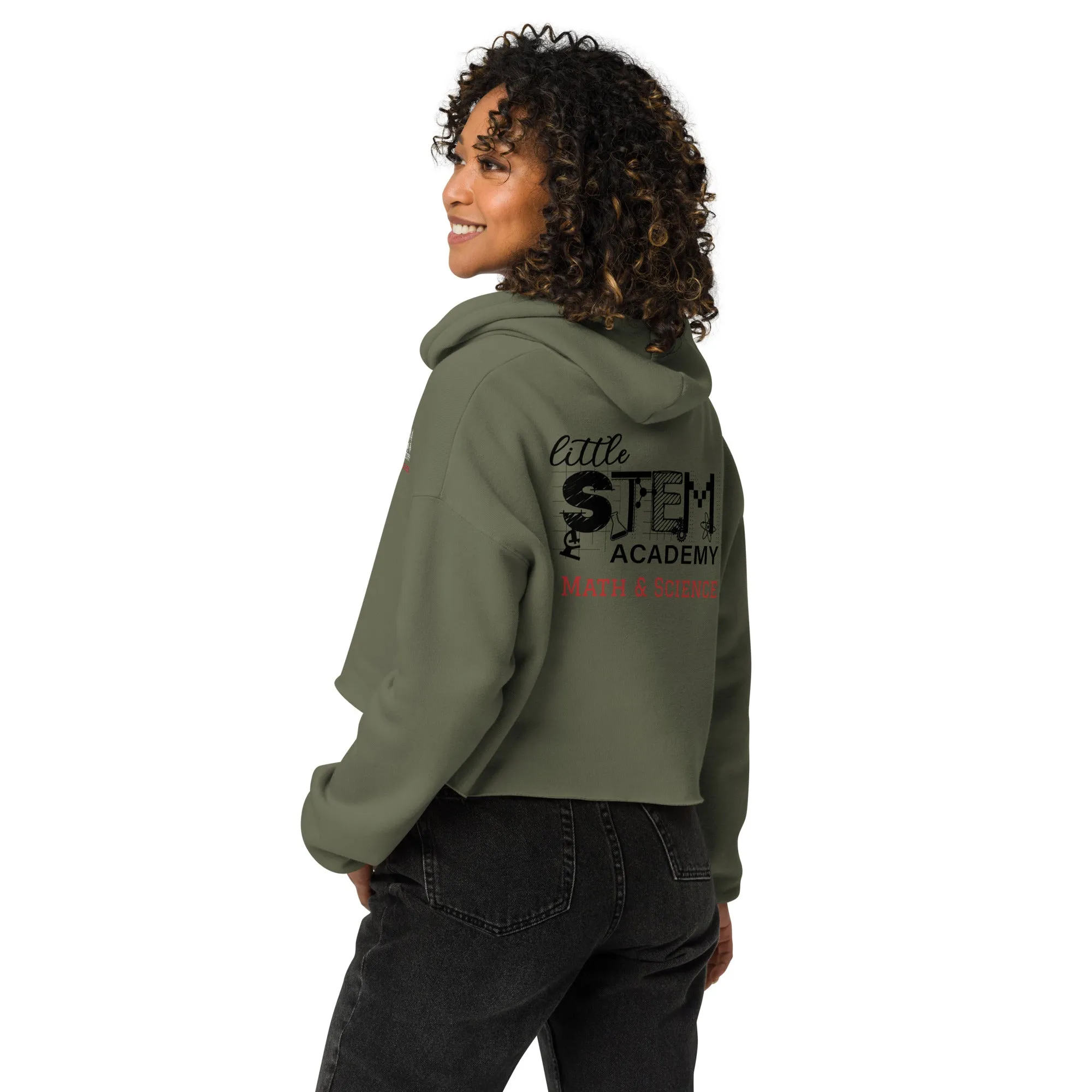 LITTLE STEM ACADEMY Crop Hoodie