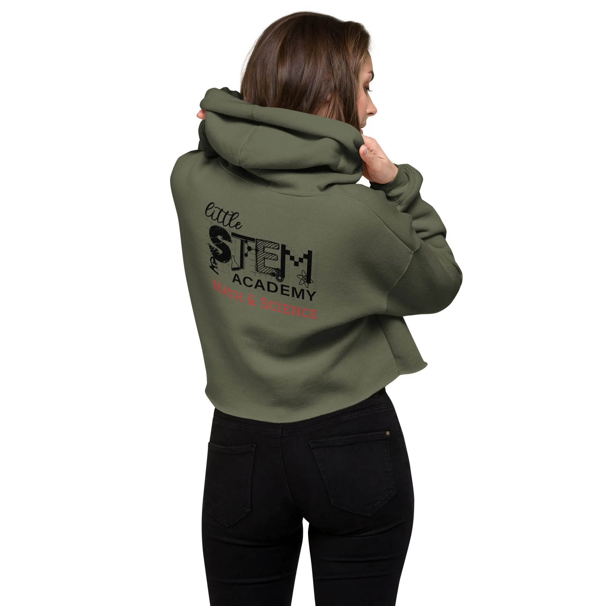 LITTLE STEM ACADEMY Crop Hoodie