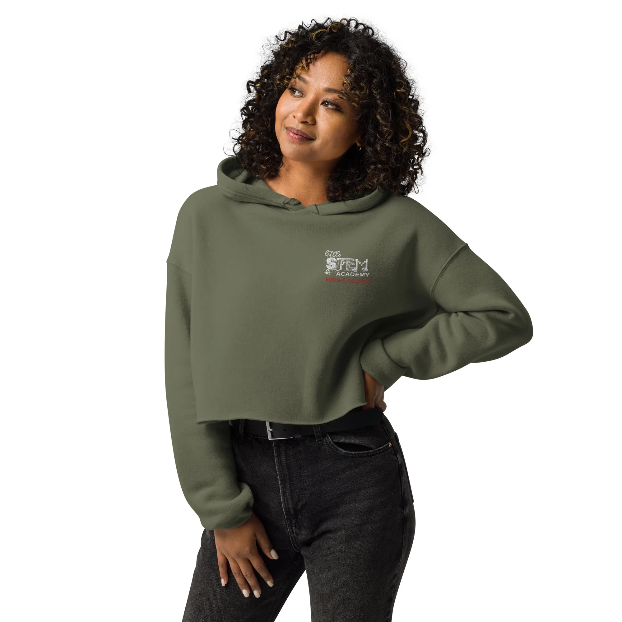 LITTLE STEM ACADEMY Crop Hoodie