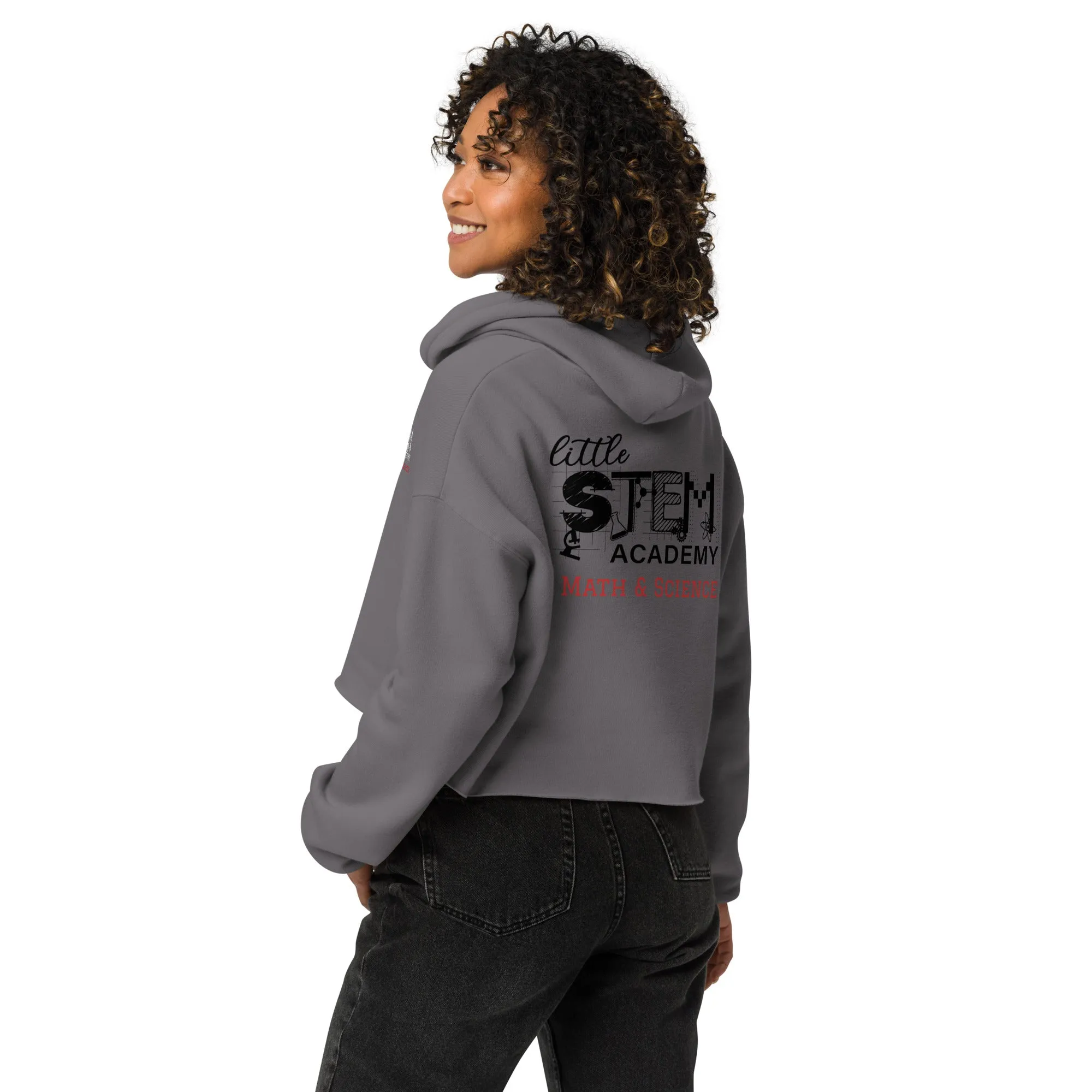 LITTLE STEM ACADEMY Crop Hoodie