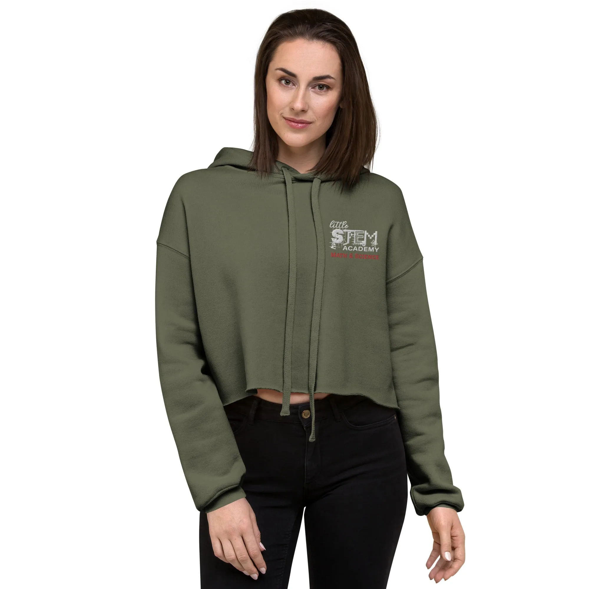 LITTLE STEM ACADEMY Crop Hoodie