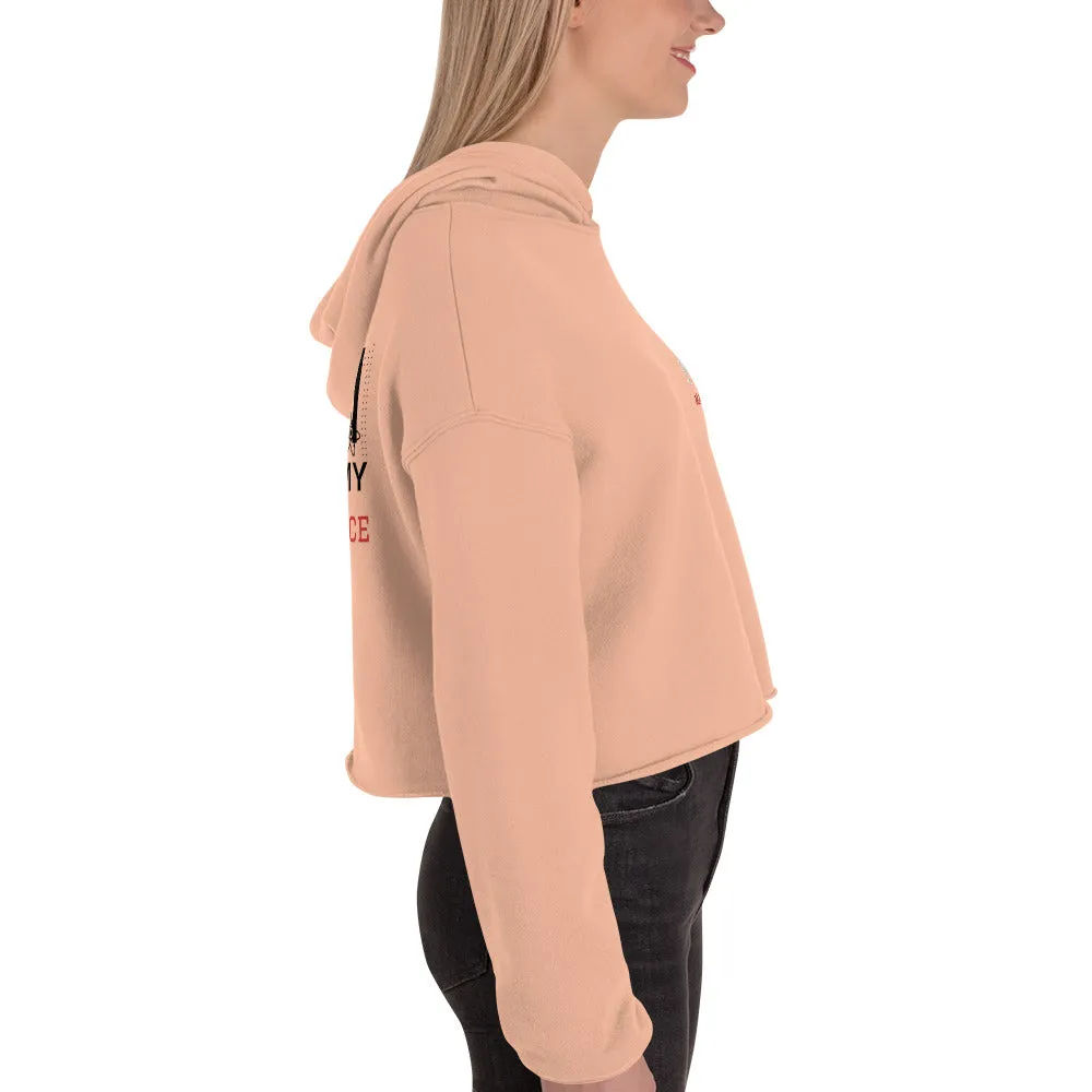 LITTLE STEM ACADEMY Crop Hoodie