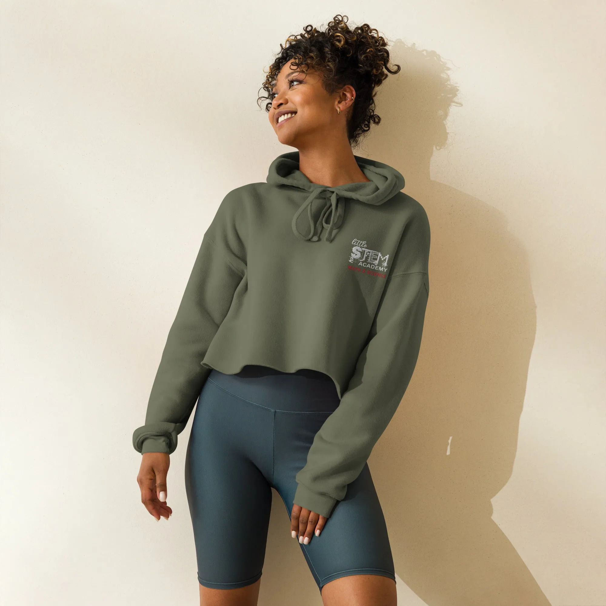 LITTLE STEM ACADEMY Crop Hoodie
