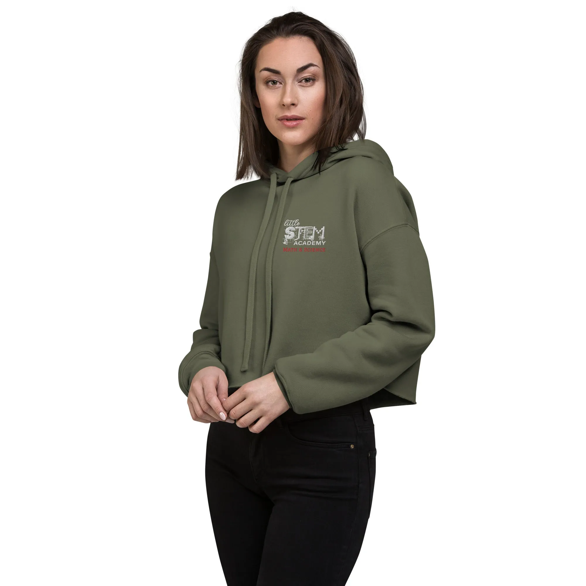LITTLE STEM ACADEMY Crop Hoodie
