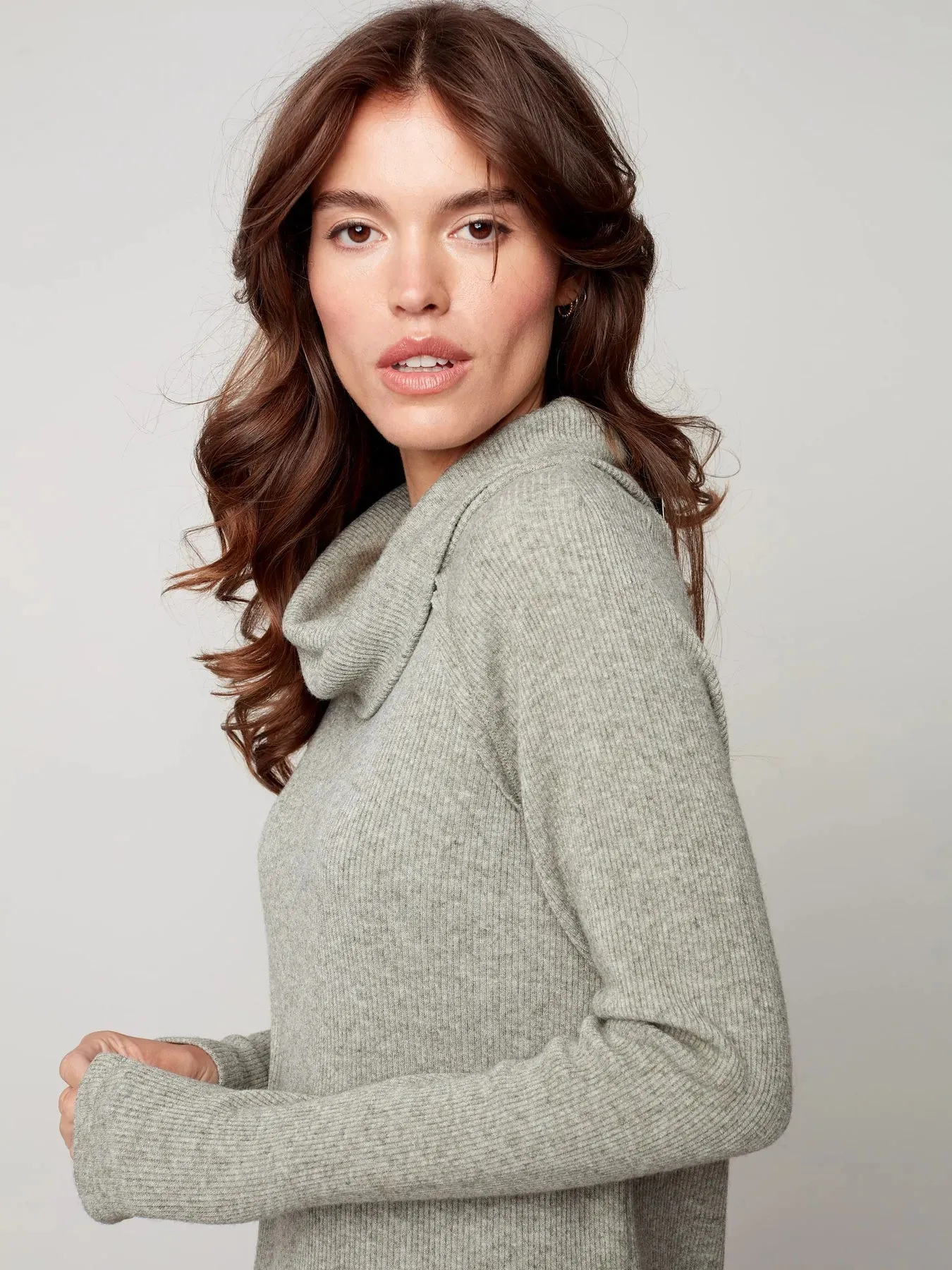LONG SLEEVE SOFT RIB TOP