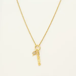 Mama Necklace~ Palm by Salty Cali