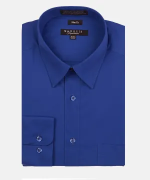 Marquis Slim Fit Dress Shirt - Saphire