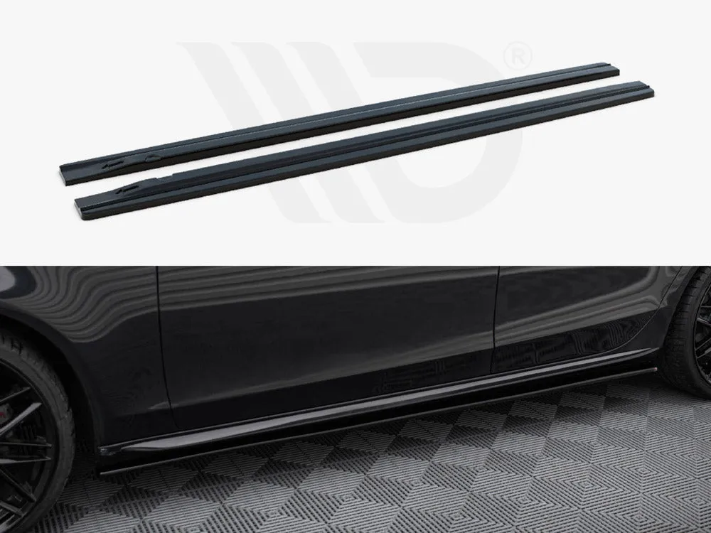Maxton Design - SIDE SKIRTS DIFFUSERS AUDI S4 B8 FACELIFT (2012-UP)