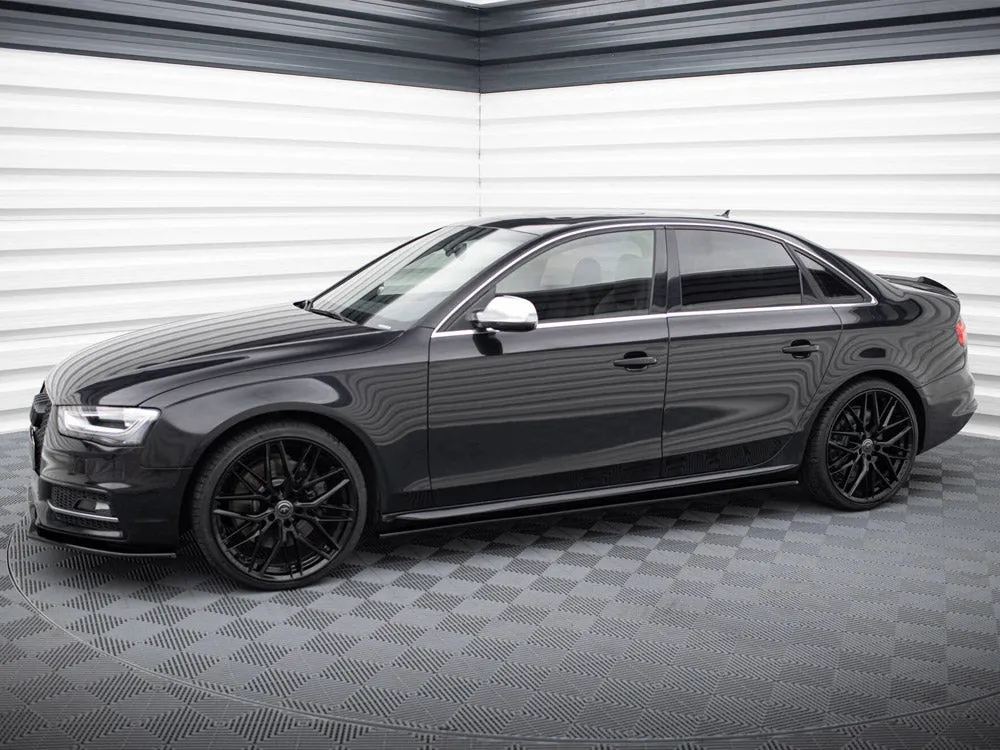 Maxton Design - SIDE SKIRTS DIFFUSERS AUDI S4 B8 FACELIFT (2012-UP)