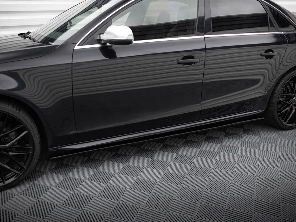 Maxton Design - SIDE SKIRTS DIFFUSERS AUDI S4 B8 FACELIFT (2012-UP)