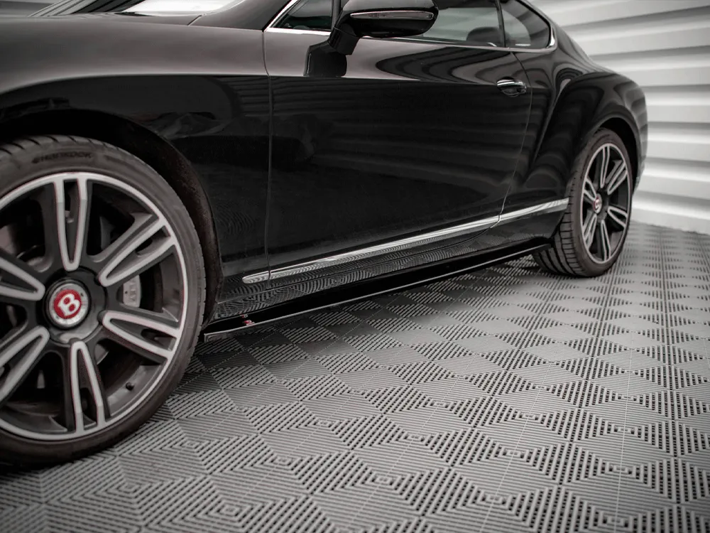 Maxton Design - SIDE SKIRTS DIFFUSERS BENTLEY CONTINENTAL GT V8 S MK2 (2014-2016)