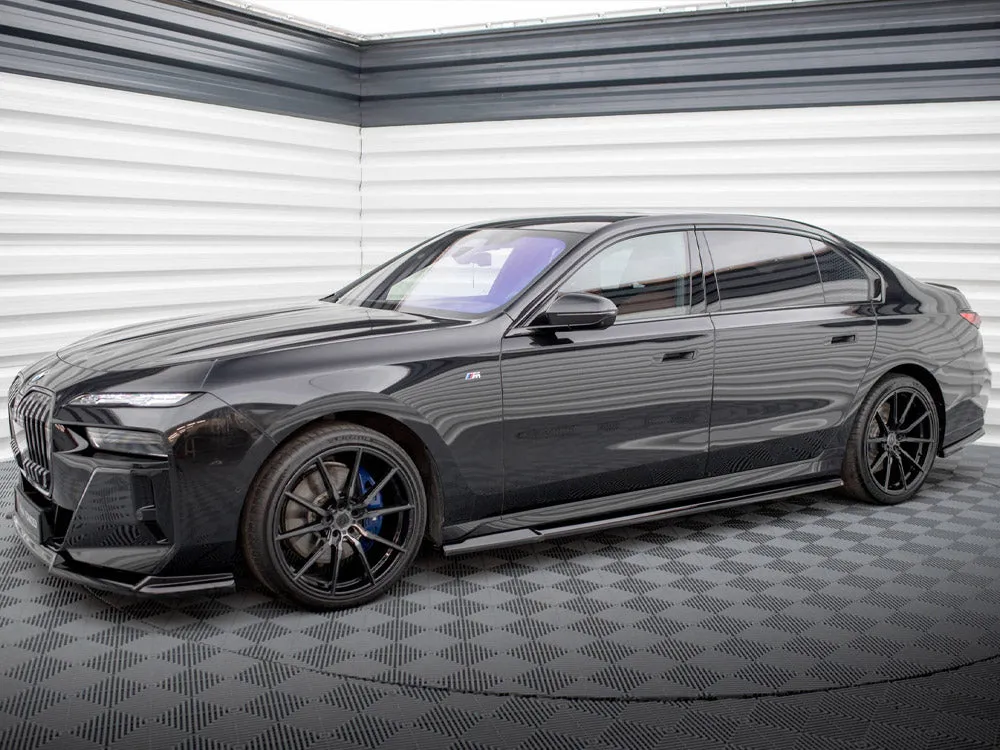 Maxton Design - SIDE SKIRTS DIFFUSERS BMW 7 M-PACK / M760E G70