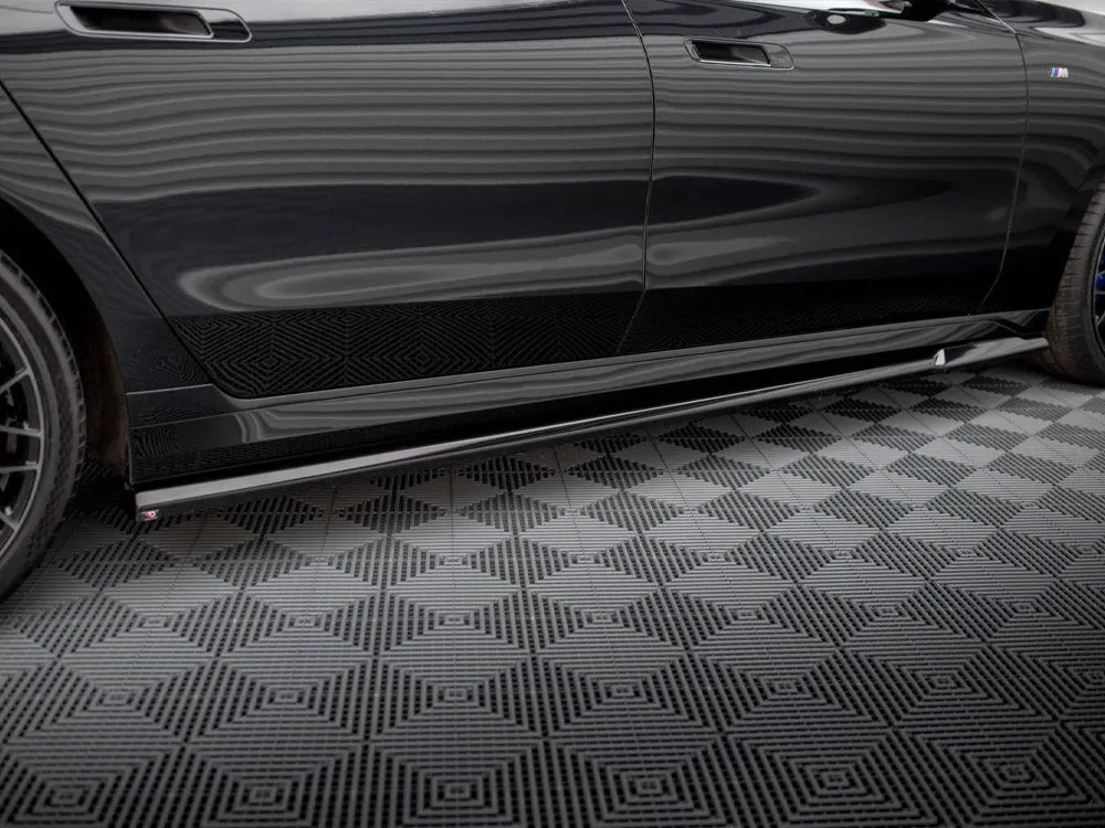 Maxton Design - SIDE SKIRTS DIFFUSERS BMW 7 M-PACK / M760E G70