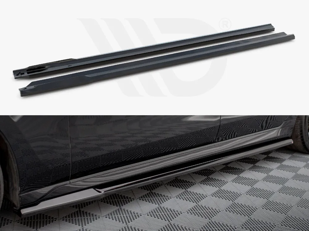 Maxton Design - SIDE SKIRTS DIFFUSERS BMW 7 M-PACK / M760E G70