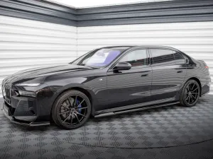 Maxton Design - SIDE SKIRTS DIFFUSERS BMW 7 M-PACK / M760E G70