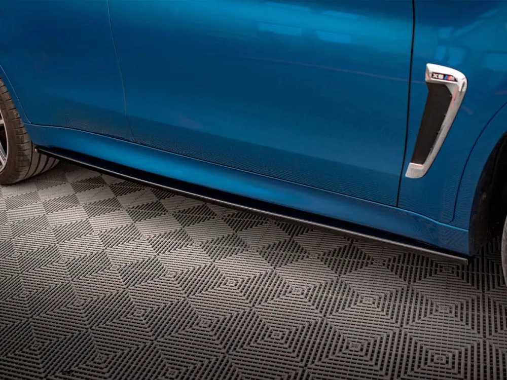 Maxton Design - SIDE SKIRTS DIFFUSERS BMW X6 M F86