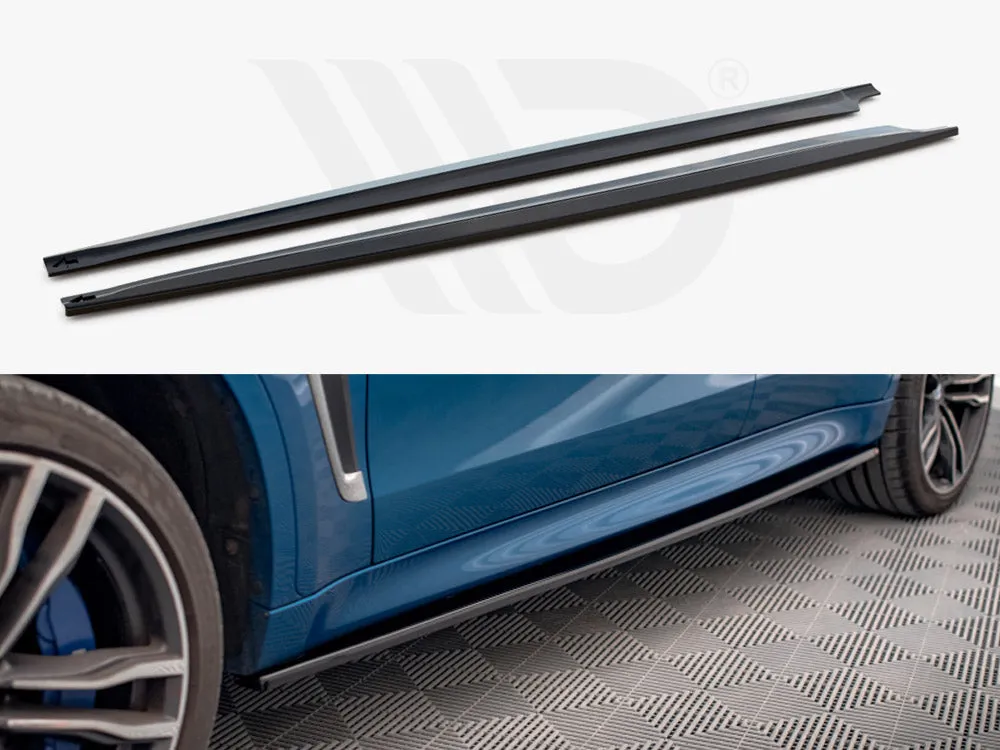 Maxton Design - SIDE SKIRTS DIFFUSERS BMW X6 M F86