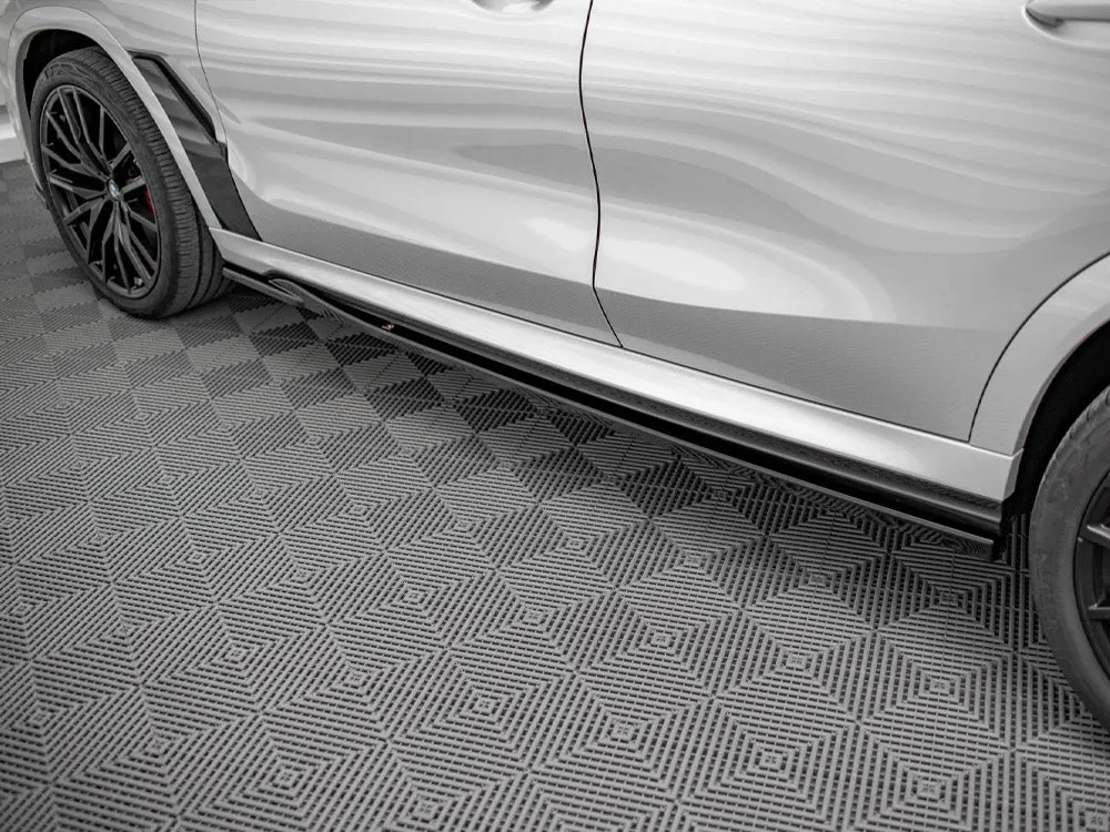 Maxton Design - SIDE SKIRTS DIFFUSERS BMW X6 M-PACK G06 / X6 M F96