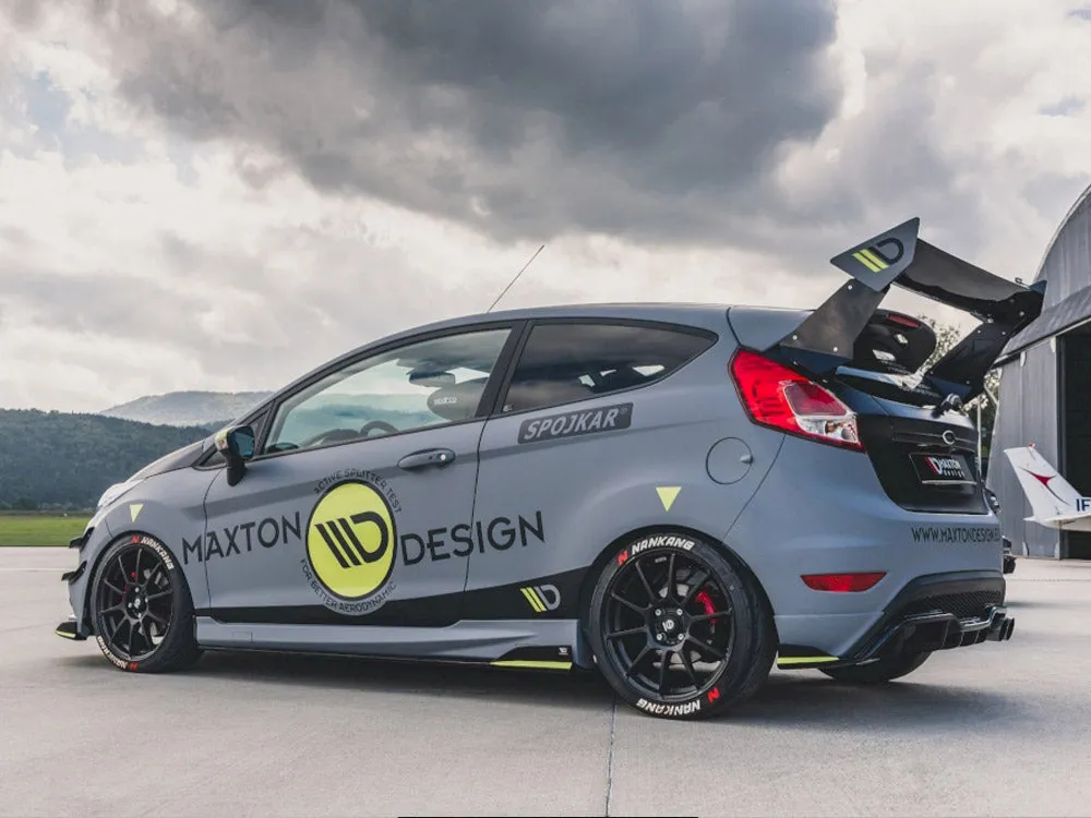 Maxton Design - SIDE SKIRTS DIFFUSERS FORD FIESTA MK7.5 ST (2013-2017)