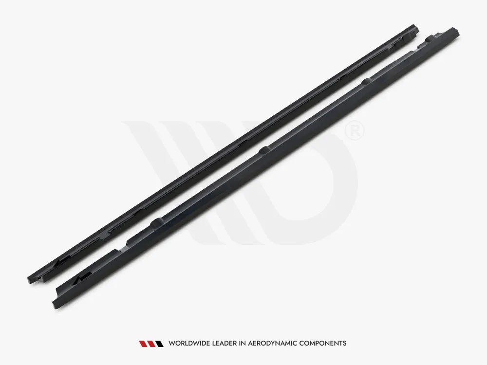 Maxton Design - SIDE SKIRTS DIFFUSERS MERCEDES C COUPE AMG-LINE C205 FACELIFT
