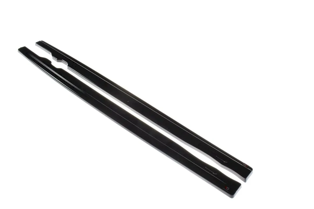 Maxton Design - Side Skirts Diffusers Mini Cooper S Mk3 Preface 3 Door (F56) (2014-2017)