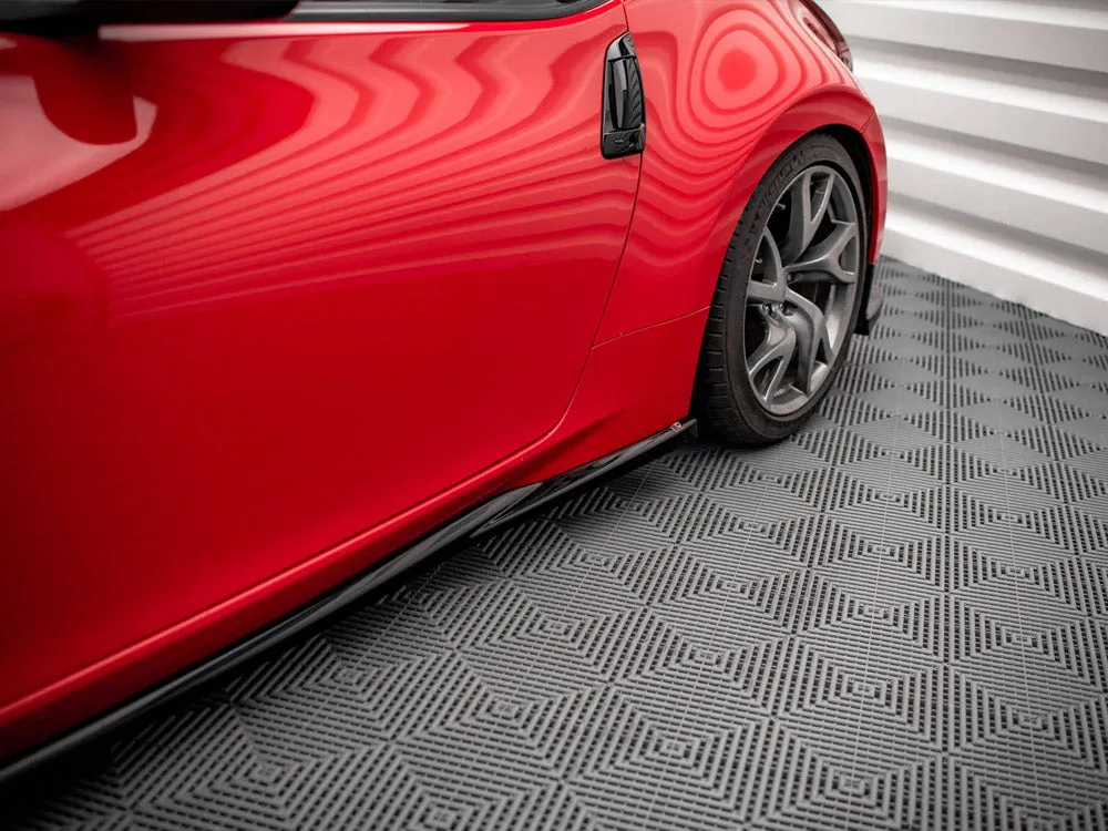 Maxton Design - SIDE SKIRTS DIFFUSERS NISSAN 370Z FACELIFT (2012-2020)