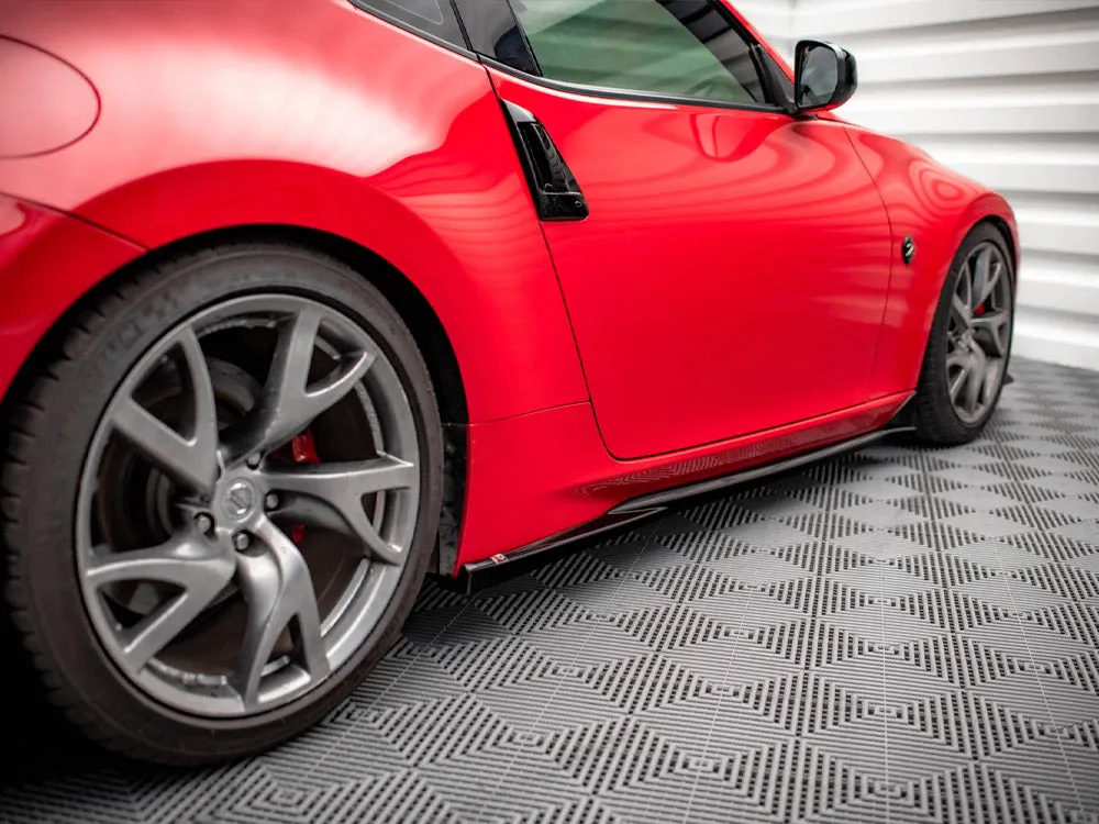 Maxton Design - SIDE SKIRTS DIFFUSERS NISSAN 370Z FACELIFT (2012-2020)