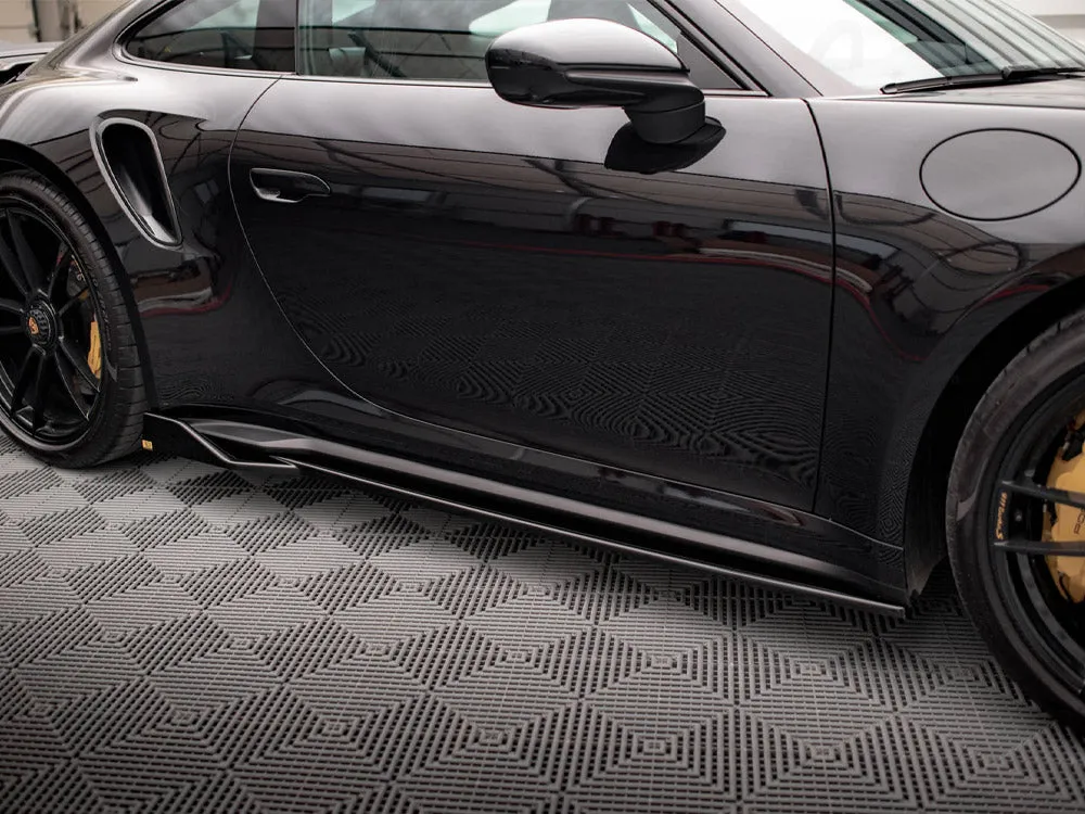 Maxton Design - SIDE SKIRTS DIFFUSERS PORSCHE 911 TURBO S 992
