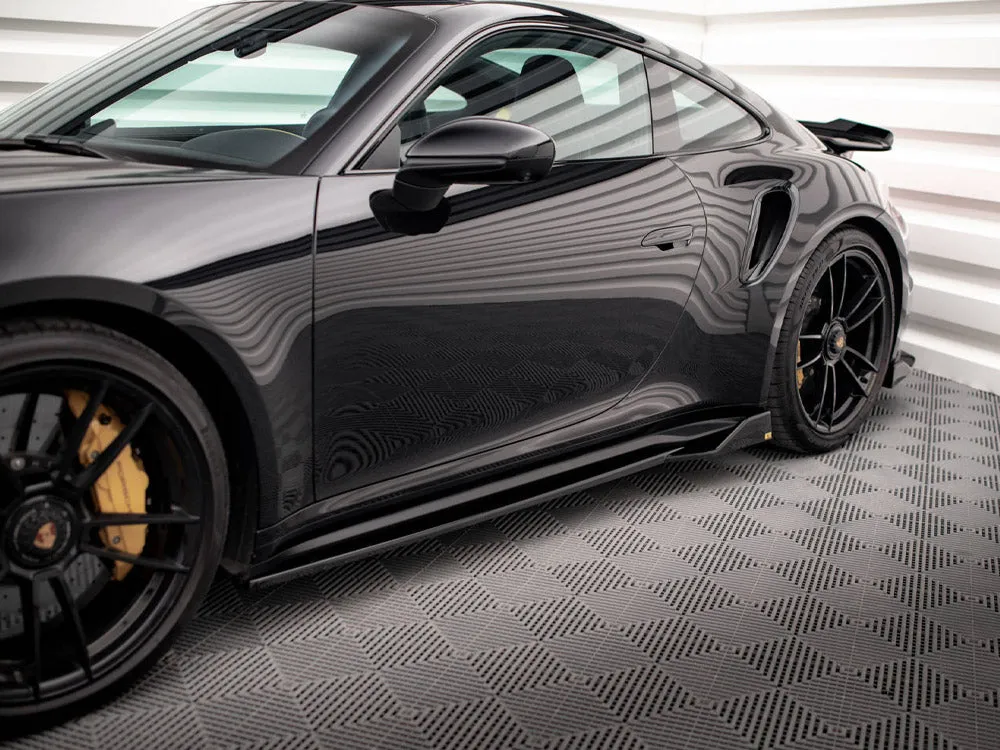 Maxton Design - SIDE SKIRTS DIFFUSERS PORSCHE 911 TURBO S 992