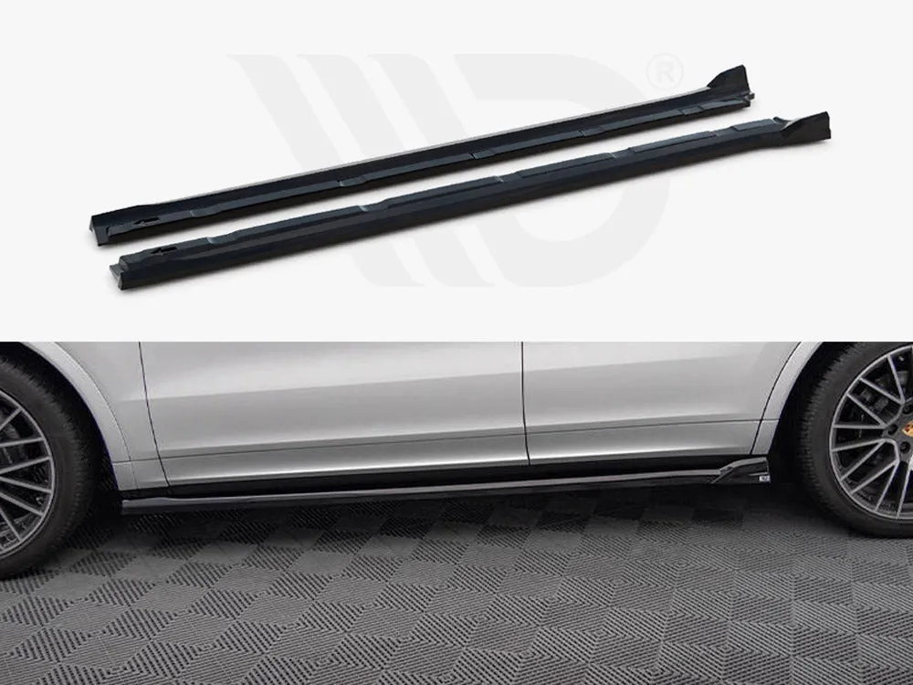 Maxton Design - SIDE SKIRTS DIFFUSERS PORSCHE CAYENNE COUPE MK3