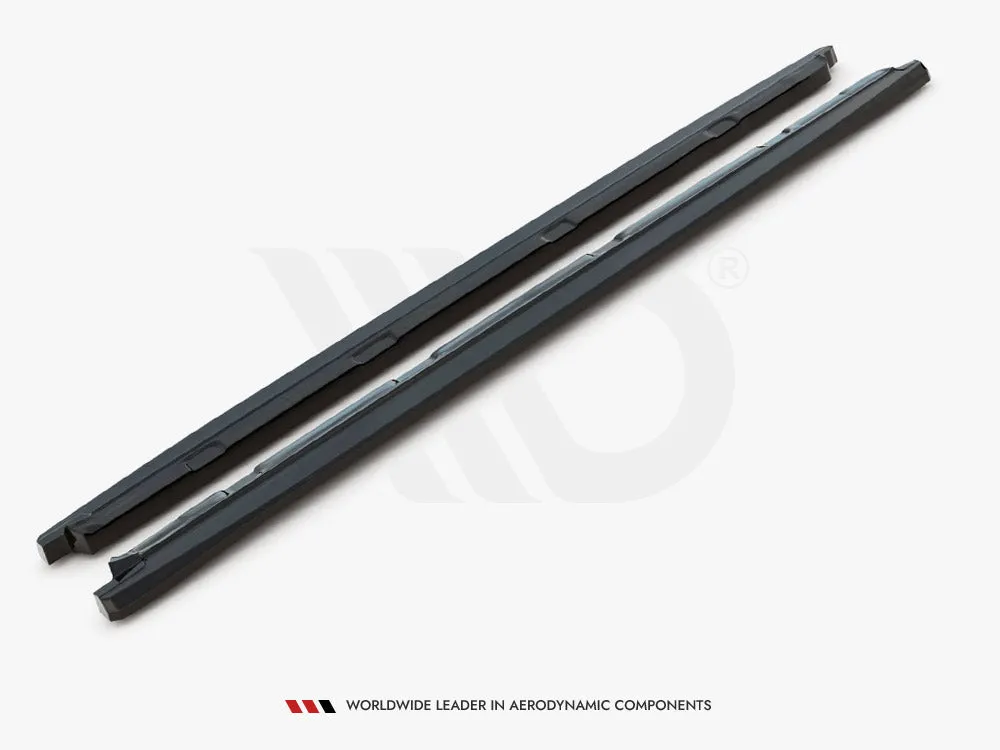 Maxton Design - SIDE SKIRTS DIFFUSERS SKODA KODIAQ SPORTLINE MK1 FACELIFT