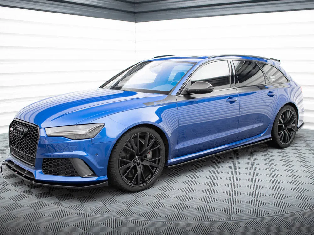 Maxton Design - SIDE SKIRTS DIFFUSERS V2 AUDI RS6 C7 (2013-2017)