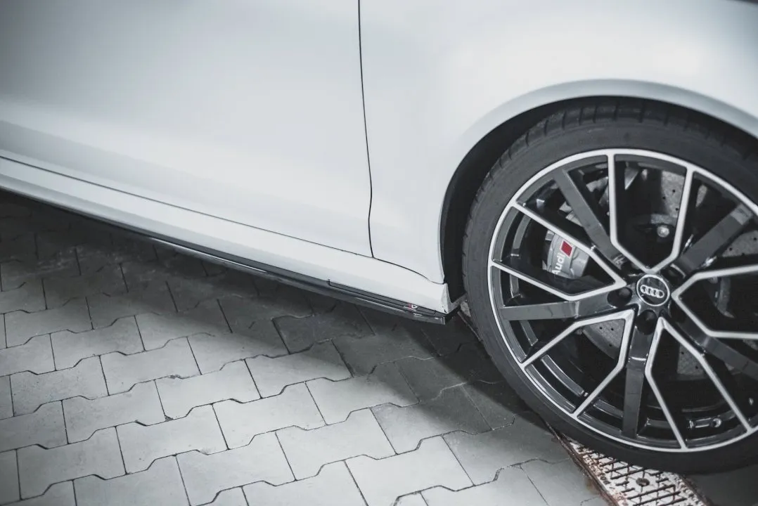 Maxton Design - SIDE SKIRTS DIFFUSERS V2 AUDI RS6 C7 (2013-2017)