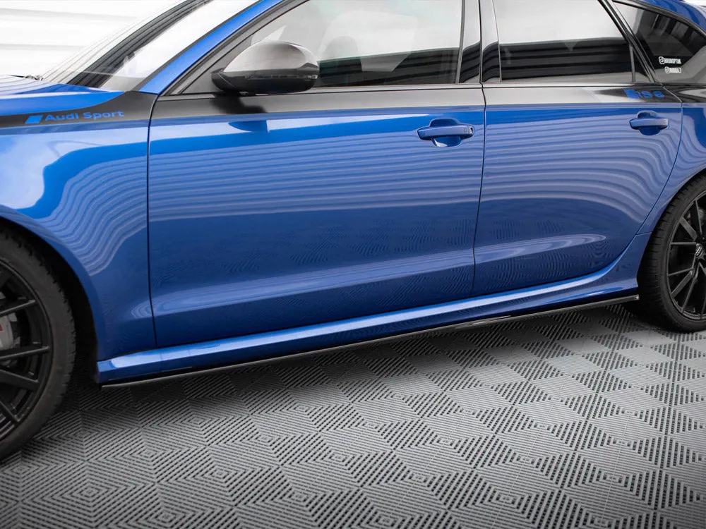 Maxton Design - SIDE SKIRTS DIFFUSERS V2 AUDI RS6 C7 (2013-2017)