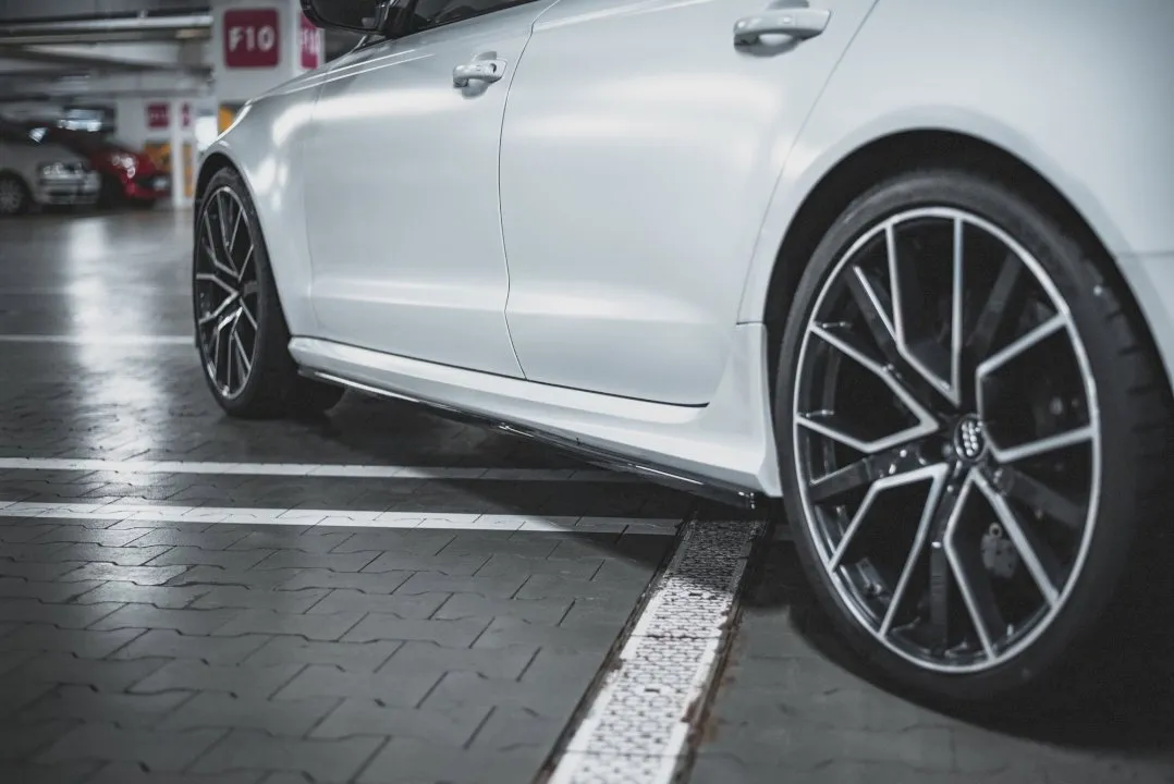 Maxton Design - SIDE SKIRTS DIFFUSERS V2 AUDI RS6 C7 (2013-2017)