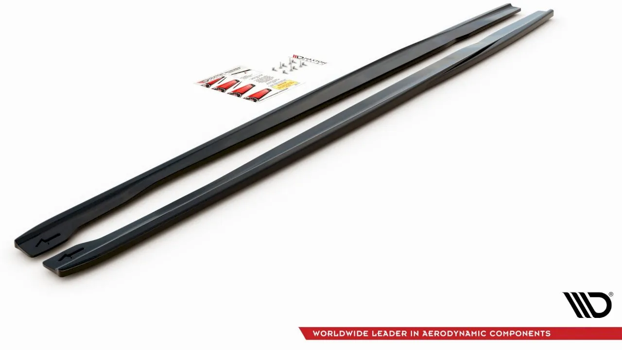 Maxton Design - SIDE SKIRTS DIFFUSERS V2 AUDI RS6 C7 (2013-2017)