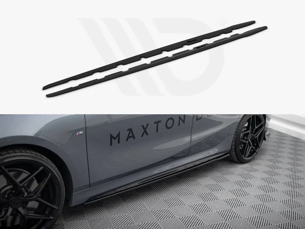 Maxton Design - SIDE SKIRTS DIFFUSERS V.2 BMW 1 F40 M-SPORT / M135I
