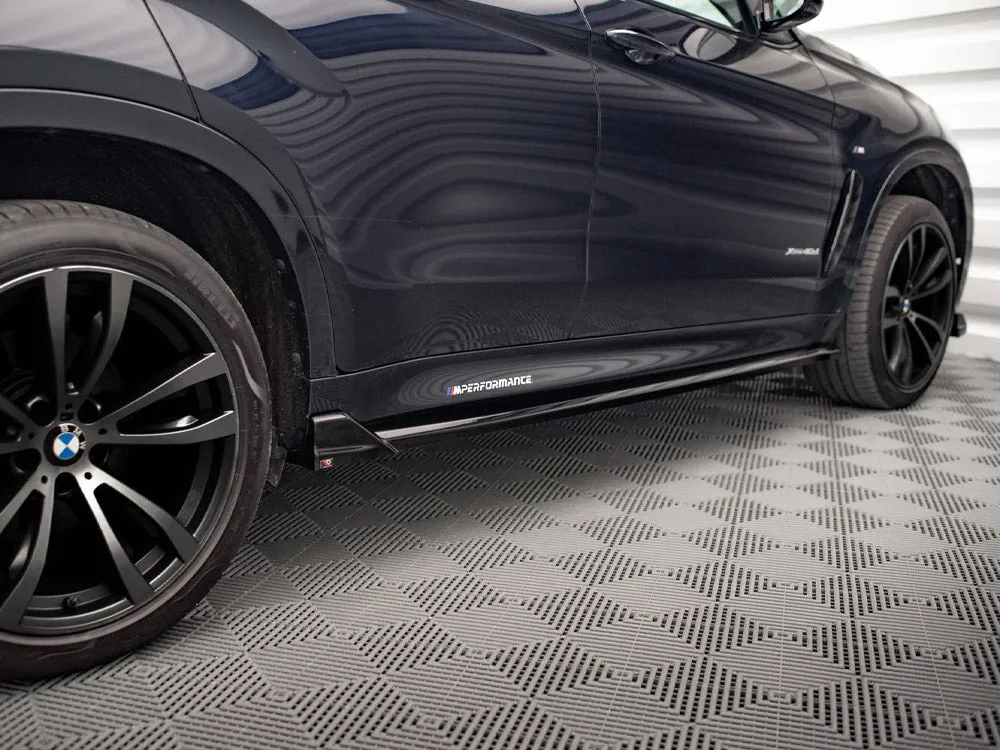 Maxton Design - SIDE SKIRTS DIFFUSERS V.2 BMW X6 M SPORT F16