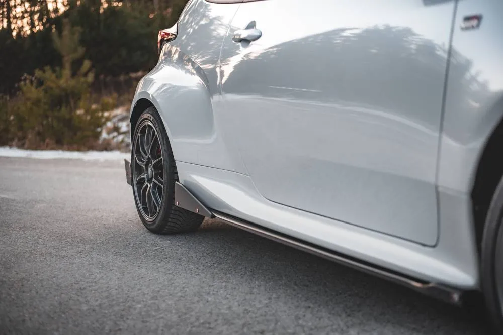 Maxton Design - SIDE SKIRTS DIFFUSERS V.2   FLAPS TOYOTA GR YARIS MK4