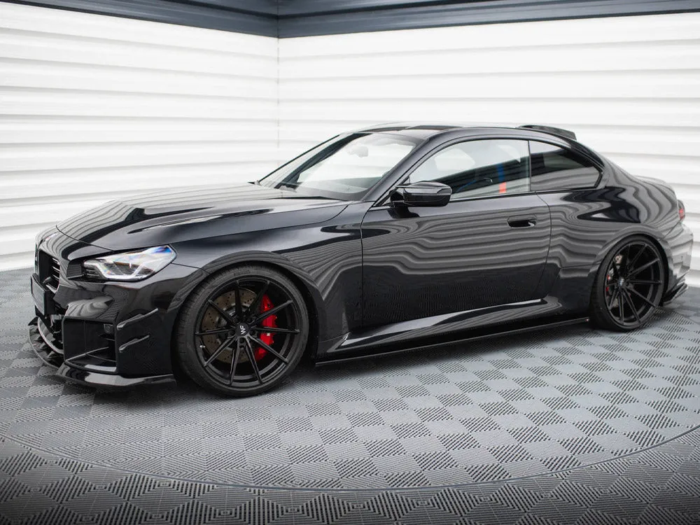 Maxton Design - SIDE SKIRTS DIFFUSERS V.3 BMW M2 G87