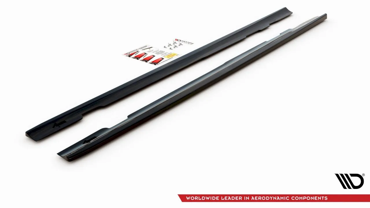 Maxton Design - SIDE SKIRTS SPLITTERS MERCEDES-BENZ CLS AMG LINE / 53AMG C257 (2018-2021)