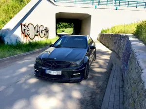 Maxton Design - SIDE SKIRTS SPLITTERS MERCEDES C-CLASS W204 C63 AMG FACELIFT (2011-2014)