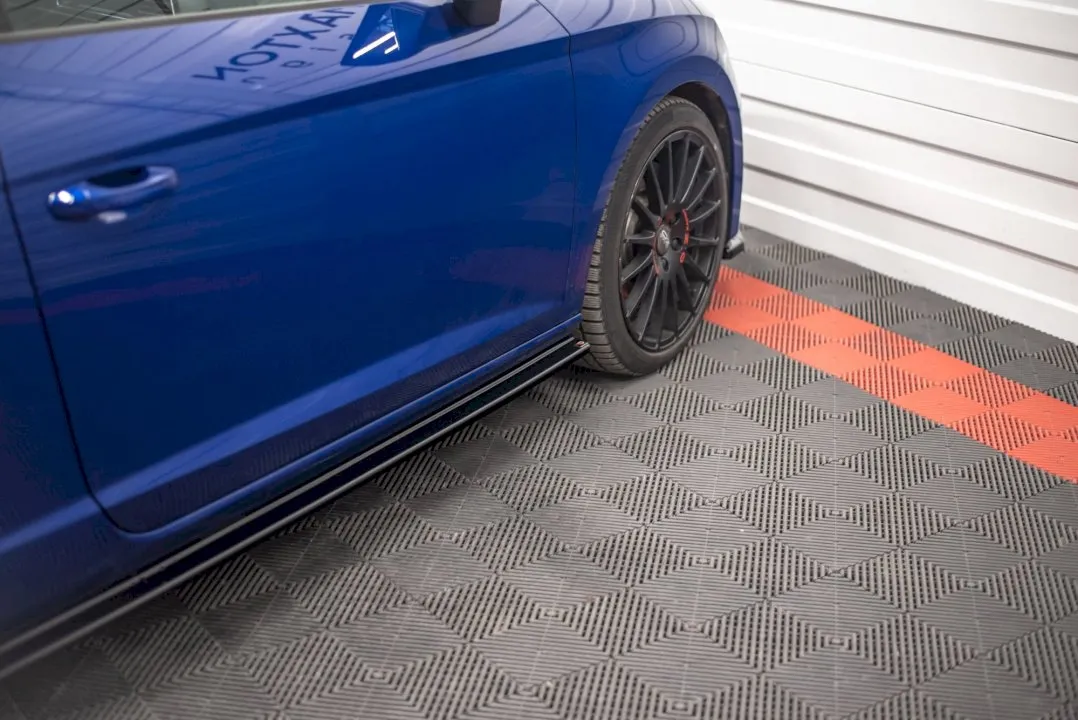 Maxton Design - SIDE SKIRTS SPLITTERS SEAT LEON CUPRA/ FR SC MK3/ MK3 FACELIFT (2013-2019)