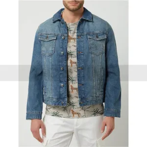 Mcneal Blue Denim Jacket