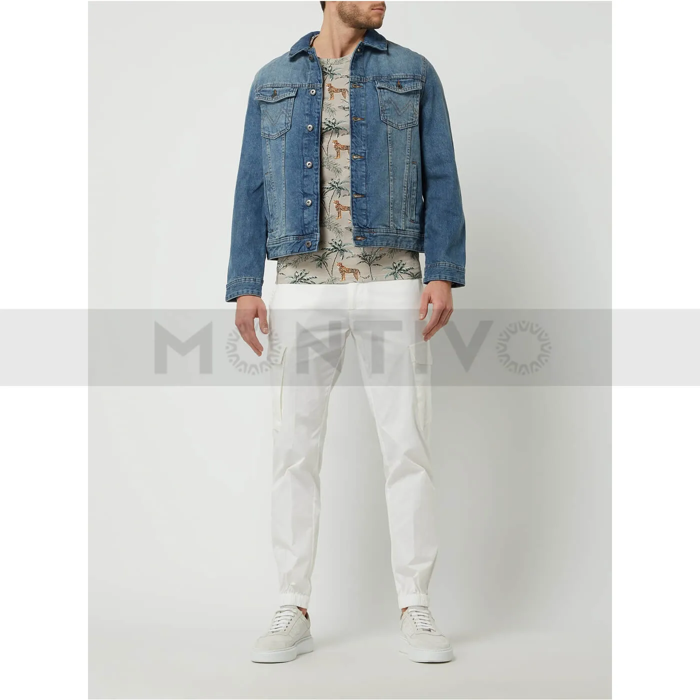 Mcneal Blue Denim Jacket
