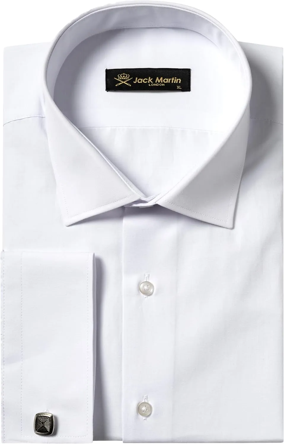 Mens Shirts | Mens Long Sleeve Shirt | French Cuff Dress Shirts for Men | Mens Stylish Formal Shirts | Button Up Shirt Men
