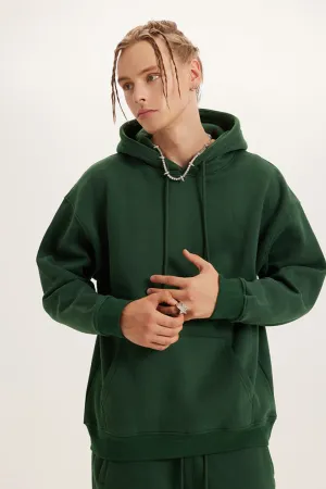 Men's Trendy Hooded Velvet Sweatshirt